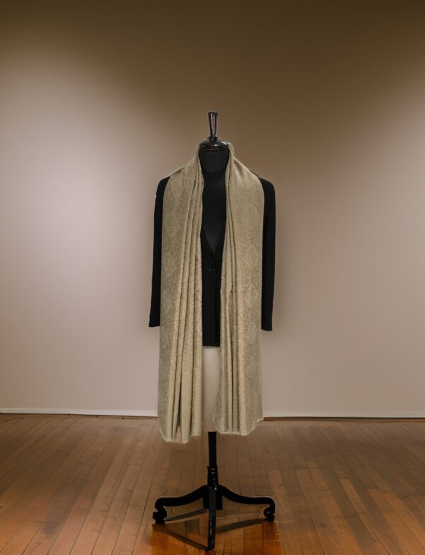 SOFT WOOL PAISLEY DESIGN SELF LOHI